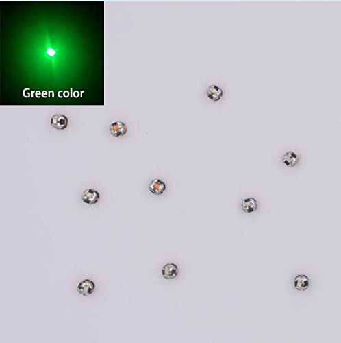 Taidacent 80mm Coil Wireless LED Induction Charging Module - 10 Green LEDs, Model TDJL000109, Eco-Friendly Material