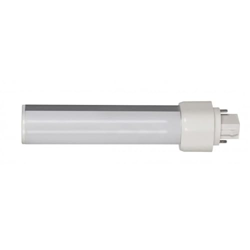 Satco S8530, 2700K, 900 Lumens, G24D Base, 50000 Hours, 120 Deg. Beam Angle, Horizontal, Type B; Ballast Bypass, 9 Watt Led Pl 2
