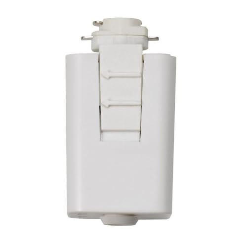 Cal Line Voltage Pendant Track Adopter, Metal, 2 x 1.4 x 1.4 in, White, Model HT-PN-ADOPT-WH