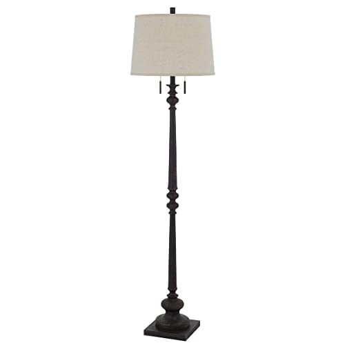 Cal Torrington Rustic Iron Floor Lamp 63in Height Resin BO-3024FL