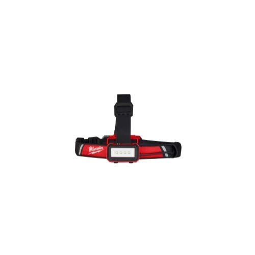 Milwaukee USB Rechargeable Low Profile Headlamp - Red - Plastic Material