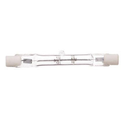 Satco S3480 1/Card 120V 100-Watt T3 R7S Base Light Bulb, Clear