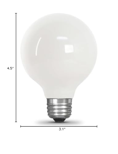 Feit Electric G25 40W Bulb, Copper Material, One Size, No Color, Model BPG2560W950CA/FIL/RP