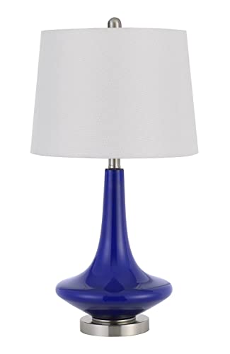 Cal Lighting Bo-2960Tb-2 Transitional Two Light Table Lamp From Kleve Collection In Bronze/Dark Finish, 14.00 Inches