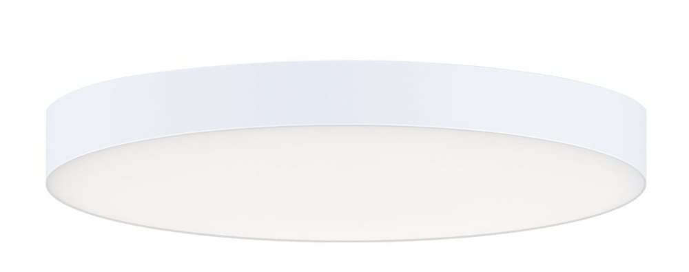 Maxim Trim-15W LED Flush Mount Light, 7in Round, White Finish, Metal, Model 57662WTWT