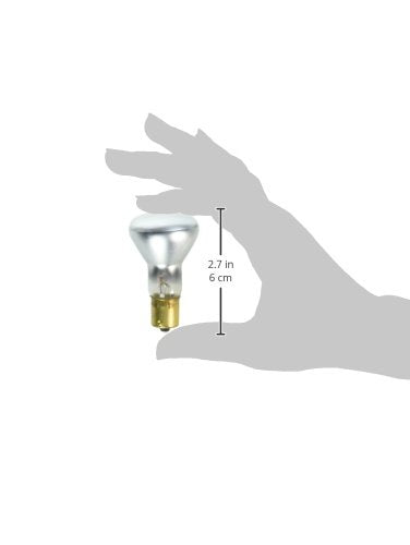 Satco S1383 20W R11.5 Frosted Glass SC Bayonet Base Light Bulb, 12-13V