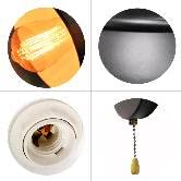 VinTopsh Industrial Loft Gooseneck Wall Sconce, Metal Light Fixture for Hallway, Bathroom, Kitchen, Living Room, Black