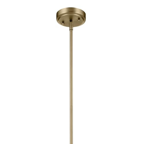 Everly 19.75 1-Light Bell Pendant With Clear Seeded Glass In Brushed Nickel, For Kitchen Island, Dining Nook, Bedroom, (19.75 X