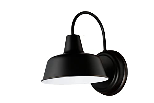 Design House 519504 Mason 1 Light Wall Light, 8 in., Oil Rubbed Bronze, Alloy Steel