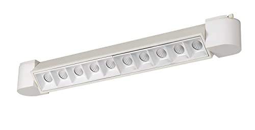 Cal Lighting Ht-812S-Wh Dimmable Integrated Led 60W, 3024 Lumen, 85 Cri, 3000K, 3 Wire Wall Wash Track Fixture, White