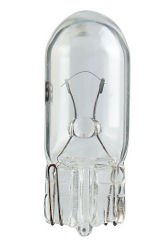 #127 Miniature Bulb Glass Wedge Base