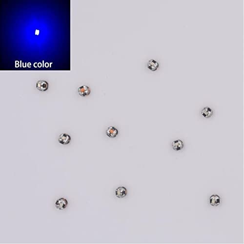 Taidacent Wireless LED Induction Charging Module, 10PCS Blue Wireless LEDs, Model TDJL000109, 80mm Remote