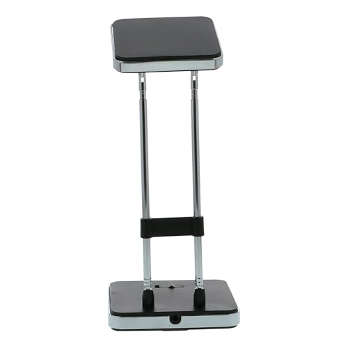 PureOptics LED Telescoping Desk Lamp, Adjustable Height, Folds Flat for Storage, 220 Lumens, Black (VLED1501)
