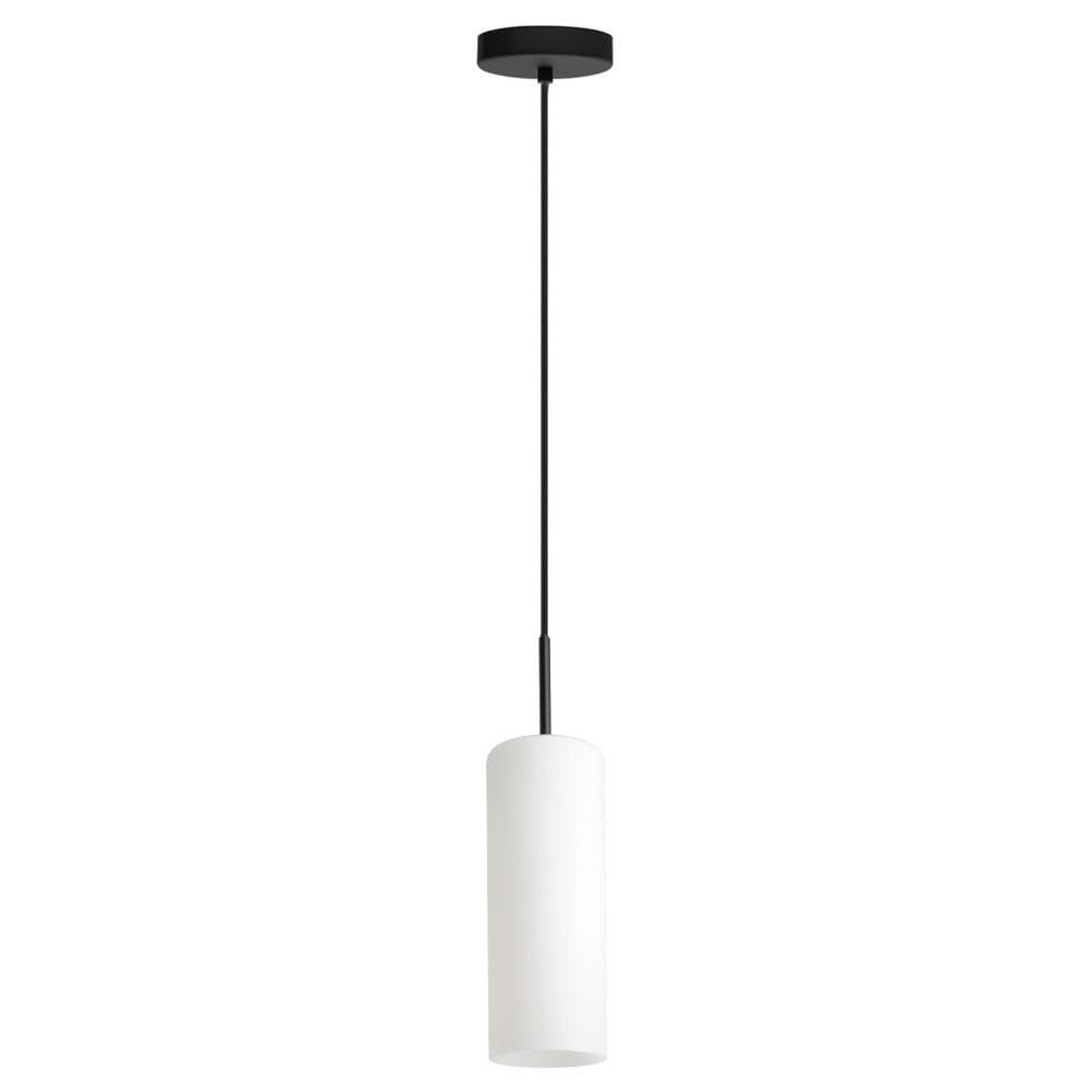 EGLO 205131A Troy 3 Pendant 1-Light 60 Watts, Structured Black
