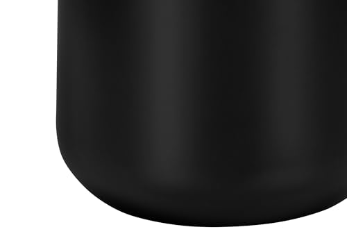 Monarch Specialties I 9701 Lightingtable Lamp, Black Concrete, Grey Shade, Contemporary