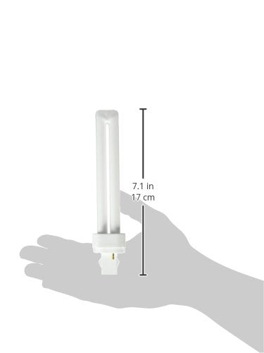 Sylvania 21115 Compact Fluorescent 2 Pin Double Tube 4100K  26-Watt