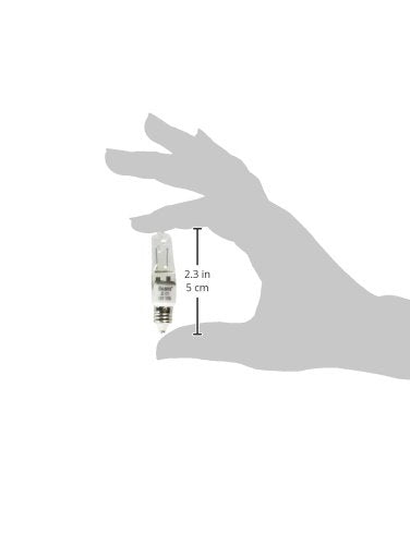 Bulbrite Q100Cl/Mc-10Pk 100W 120V Halogen Jd Type Mini-Candelabra Bulb, 10-Pack