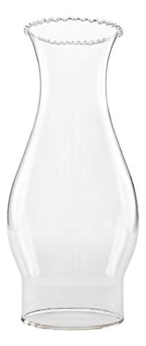 Light Of Mine - 3&quot; X 8.5&quot; Crimp Top Oil Lamp Replacement Chimney (3&quot; X 8 1/2&quot;)