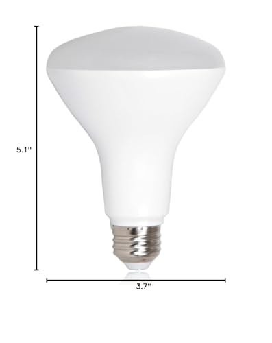 Maxxima Led 65 Watt Equivalent Br30 Indoor Recessed Floodlight Can Light Bulb - Flicker-Free Dimmable, 11 Watt 2700K Soft White