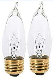 OK Lighting Set of 2 Touch Light Bulbs for 14 Inch Touch Lamps, Copper, Model TL2