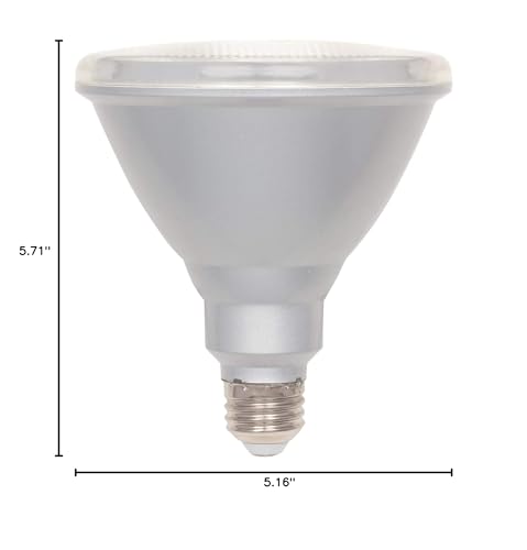 Westinghouse 5311400 15-Watt (90-Watt Equivalent) Par38 Flood Dimmable Bright White Indoor/Outdoor Energy Star Led Bulb, Medium