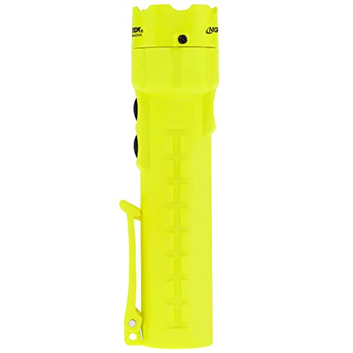 Nightstick XPP-5422GA Intrinsically Safe Flashlight, Dual-Light, 3 AA, Green, Polymer, One Size