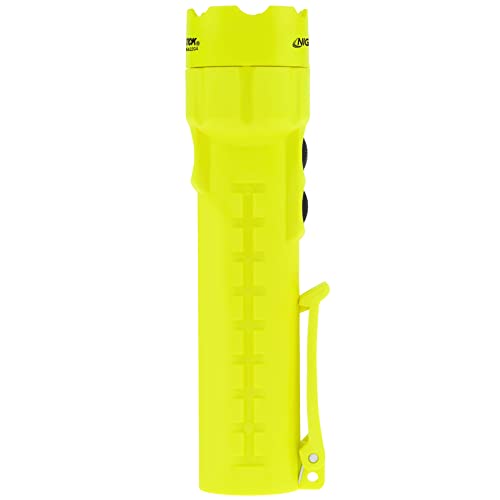 Nightstick XPP-5422GA Intrinsically Safe Flashlight, Dual-Light, 3 AA, Green, Polymer, One Size