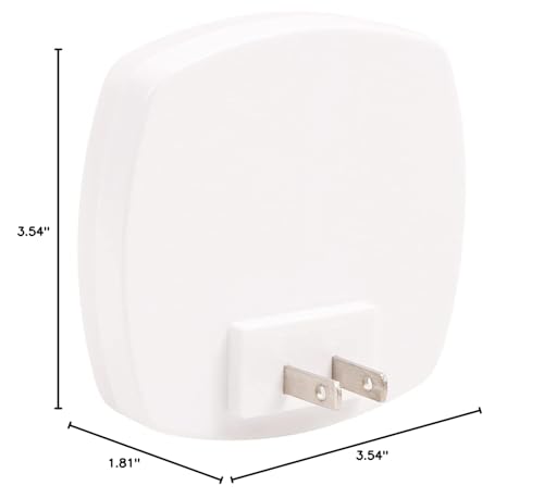 2 Pack - Cartoon Truck LED Plug-in Night Light for Kids - Wall Lamp Take Good Care Children Sleep Light Sensor Auto Controlled N