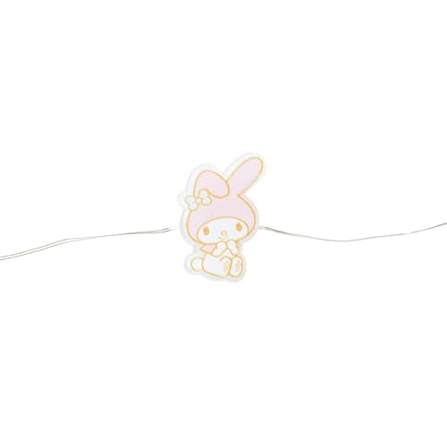 Silver Buffalo Sanrio Hello Kitty and Friends My Melody 20ct Decorative String Lights, 7 Feet Long, Battery Powered (2 AA Batter