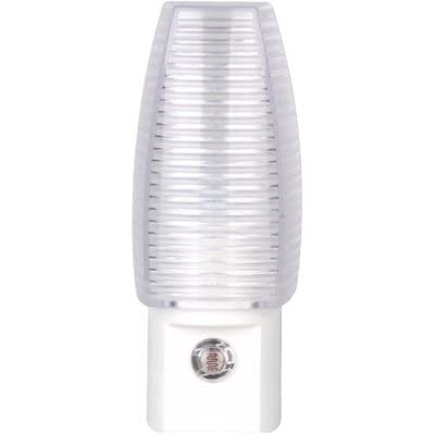 Globe Electric LED Night Light, Model 8929301, White, Plastic Material