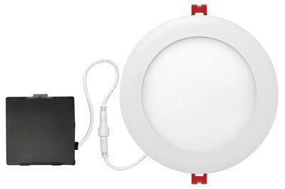 Globe Frost White 6 In. W Metal Led Recessed Light 65 Watts