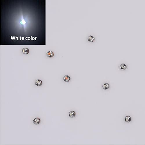 Taidacent Wireless LED Induction Charging Module, 80mm Coil, 10PCS Colorful LEDs, White, Model TDJL000109