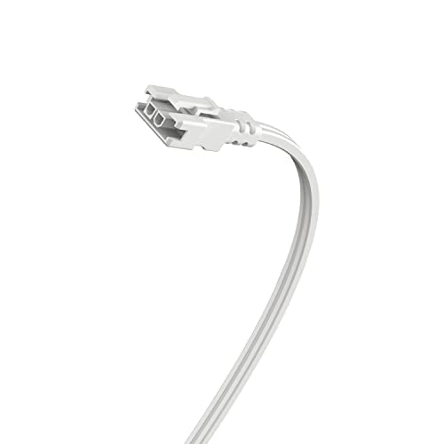 GE Linking Cable for Undercabinet Light Fixtures, 24in, White, Model 93129107, 1 Pack