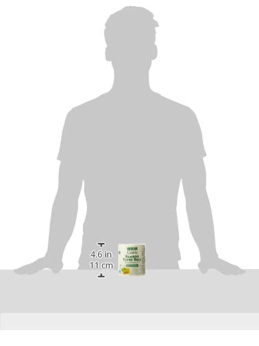 Elvissmart Natural Babmboo Toilet Paper Roll-3 Ply, 10 Count, Bamboo, 10 Count