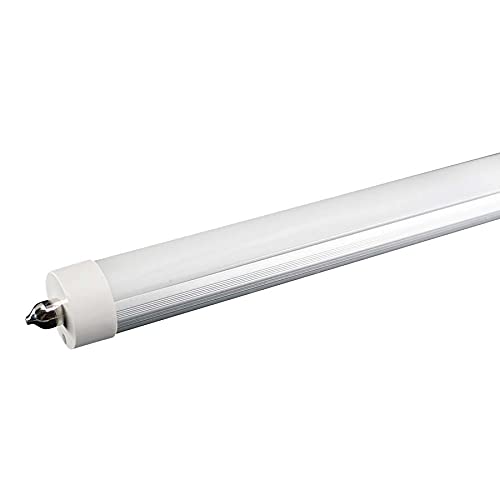 NYLL T6 LED Tube - Pack of 2, 64 in., Cool White (4200K), Metal, Directly Relamps 38W Fluorescent Bulb, Ballast Required