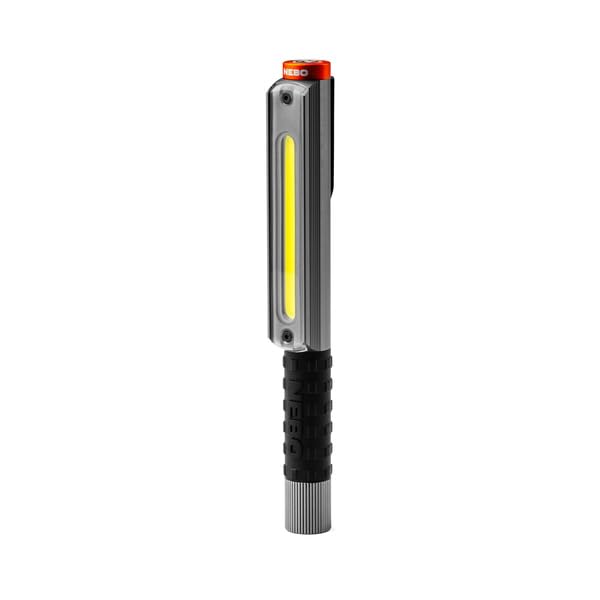 NEBO Larry 500 Flex Work Light | 500 Lumens, 6 Light Modes, Compact, Rechargeable COB Light & Mini LED Flashlight, Powerful Magn