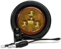 Peterson Round Amber Clearance Side Marker Light - High Visibility, Durable Design