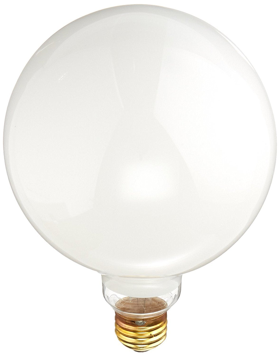 Bulbrite SLI 150 Watt G40 Globe Light Bulb - Incandescent, 5in Diameter, White, 130 Volt, Long Life, Model 61017, 1 Count