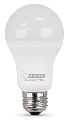 Feit Electric A19 Led Light Bulbs, 100W Equivalent, Non Dimmable, 1600 Lumens, E26 Standard Base, 5000K Daylight, 80 Cri, 10 Year Lifetime, Energy Efficient, 2 Pack, A1600/850/10Kled/2