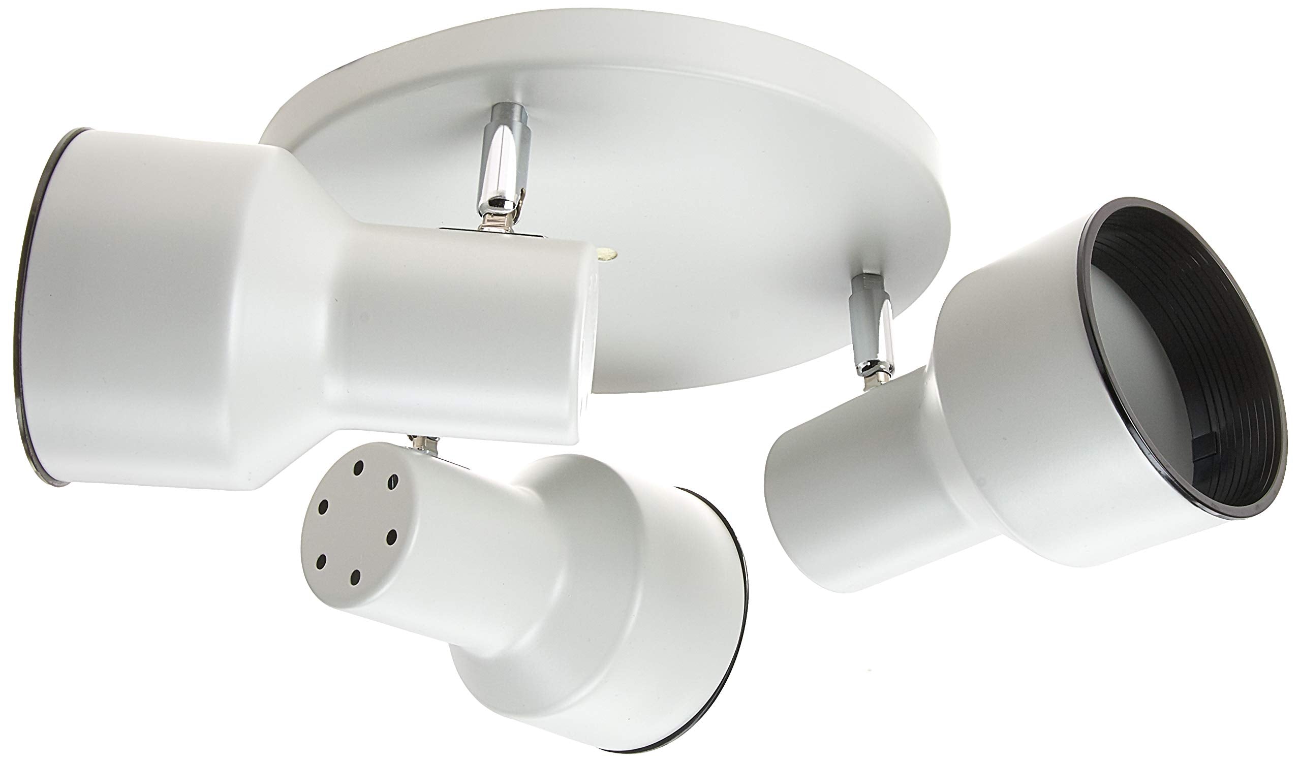 Westinghouse 3-Light Multi-Directional Close-to-Ceiling Light Fixture, Off-White, Model 6632600, Plastic