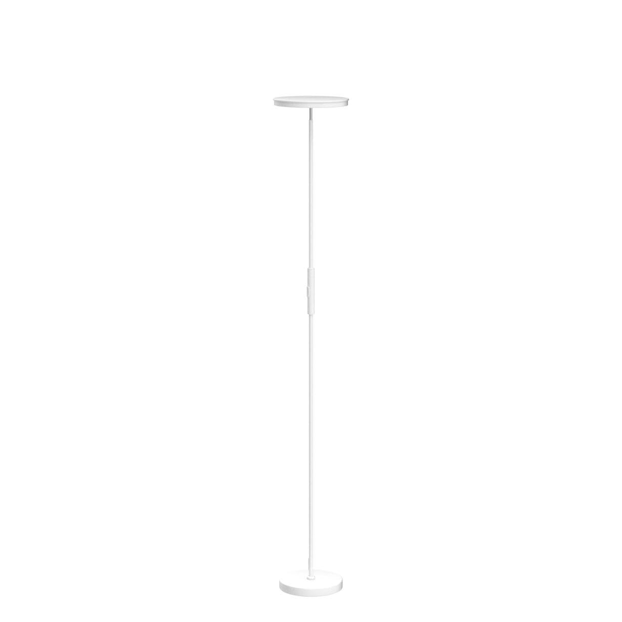 JOOFO Floor Lamp - 30W 2400LM LED Torchiere with Remote & Touch Control, Pearl White