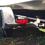 Left+Right/Over 12 Led Super Diodes For Each Light/Auto 2Pcs 12V Led Submersible Low Profile Rectangular Trailer Lights, Tail St