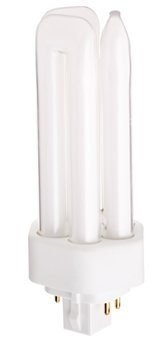 Satco CFT26W/4P/841/ENV - Compact Fluorescent Light Bulb, 1 Pack, Bright White 4100K, Model S8348, Copper Material