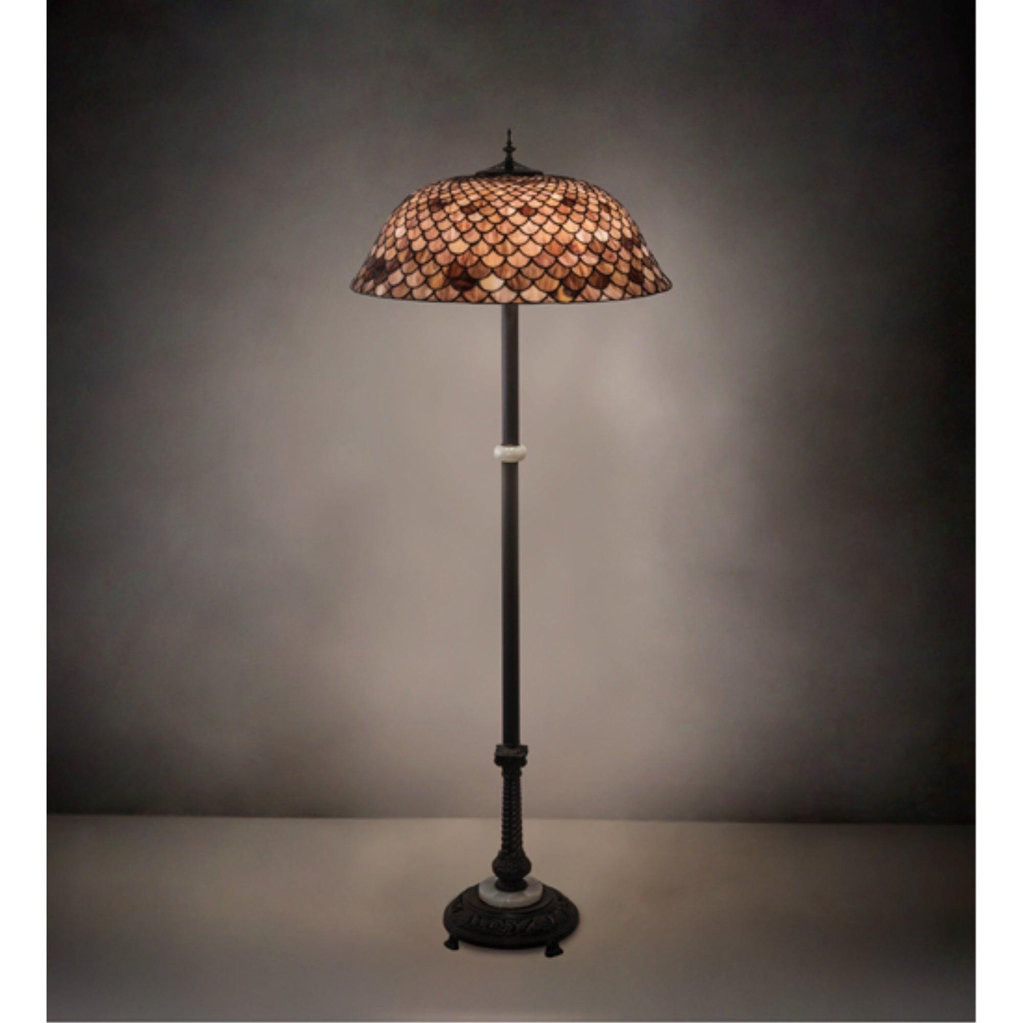 62 inch High Fishscale Floor Lamp