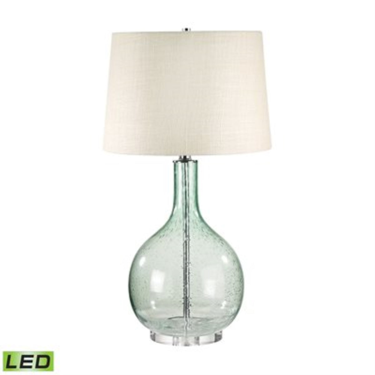 Green Seed Glass LED Table Lamp