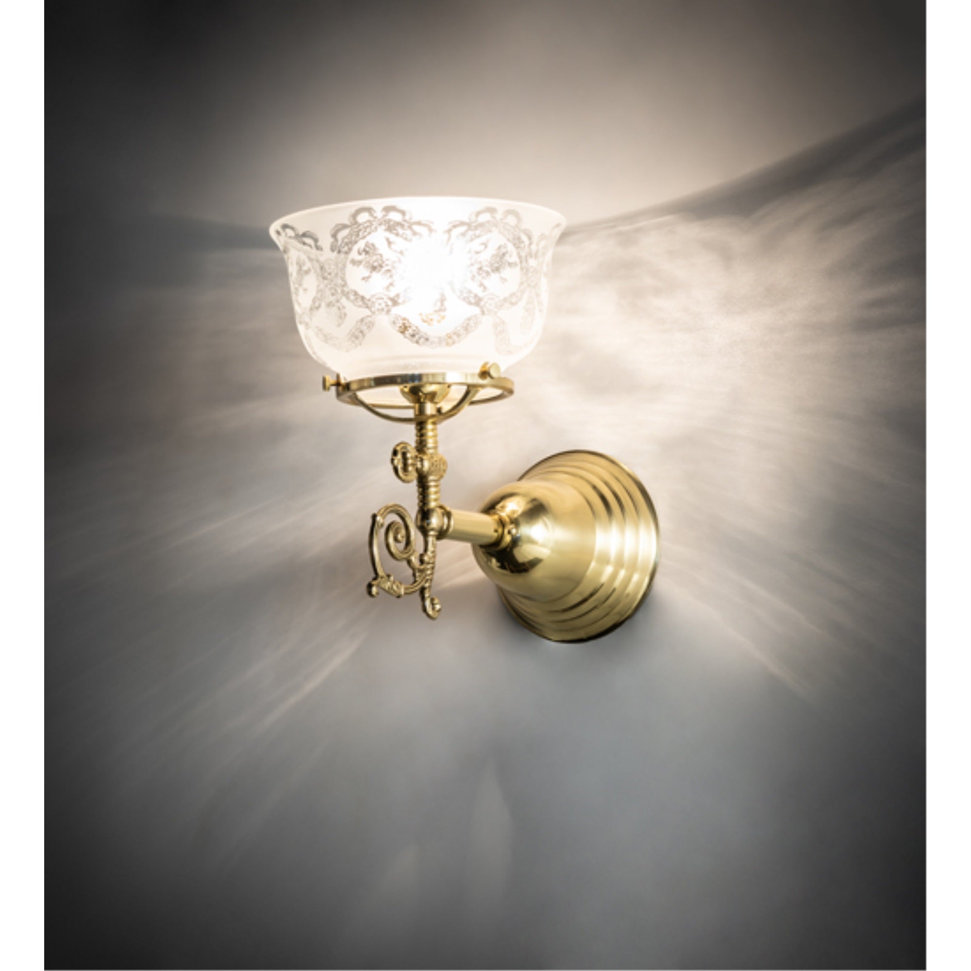 7 inch Wide Revival Gas & Electric Wall Sconce