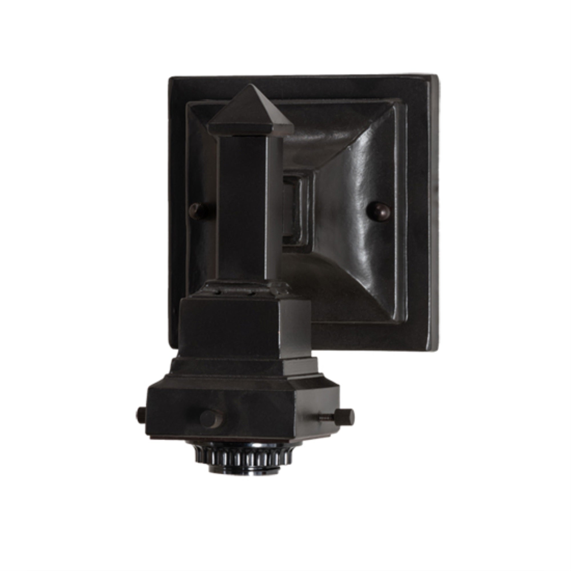 5 inchW Mission Mahogany Bronze 1 LT Wall Sconce Hardware
