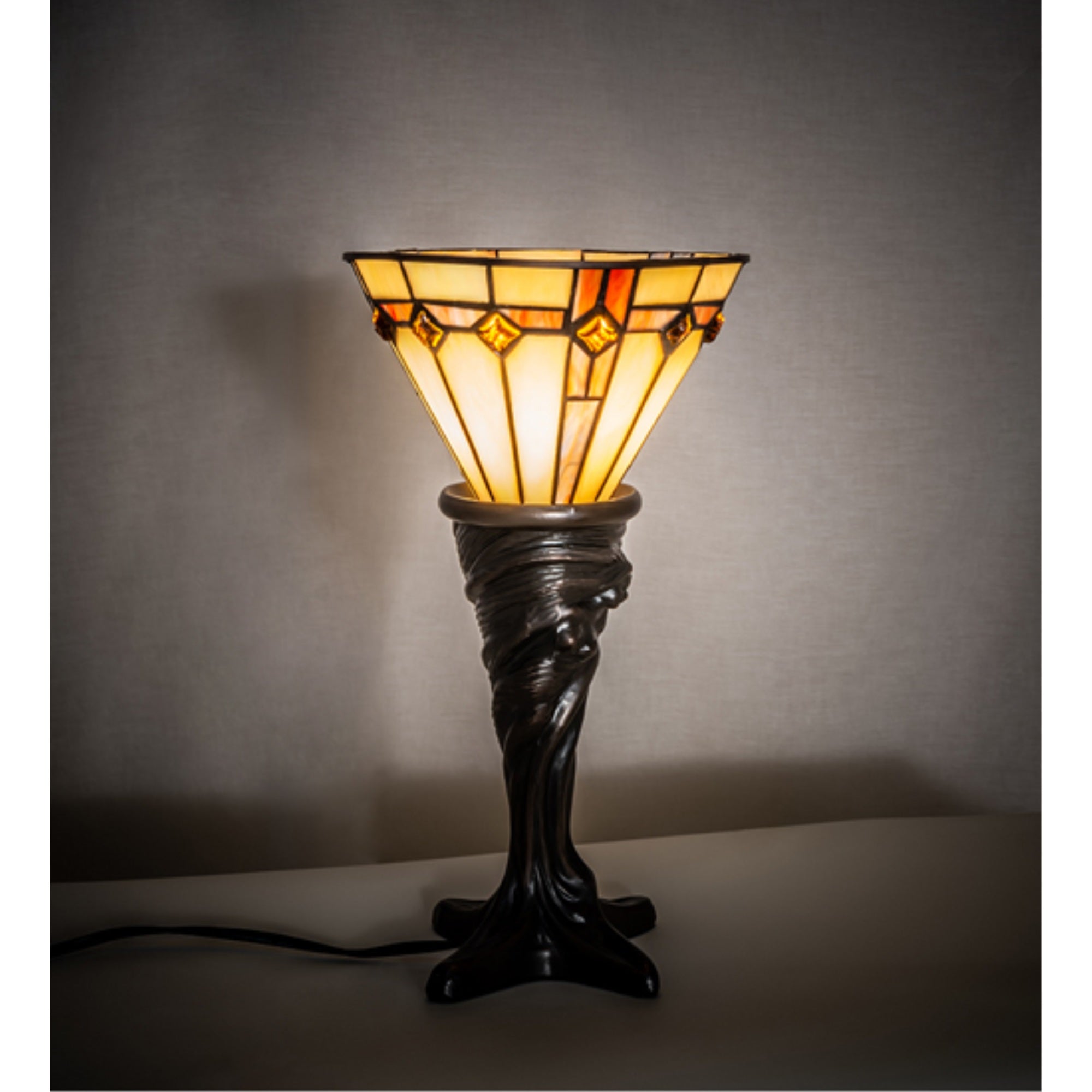 15 inch High Belvidere Mini Lamp