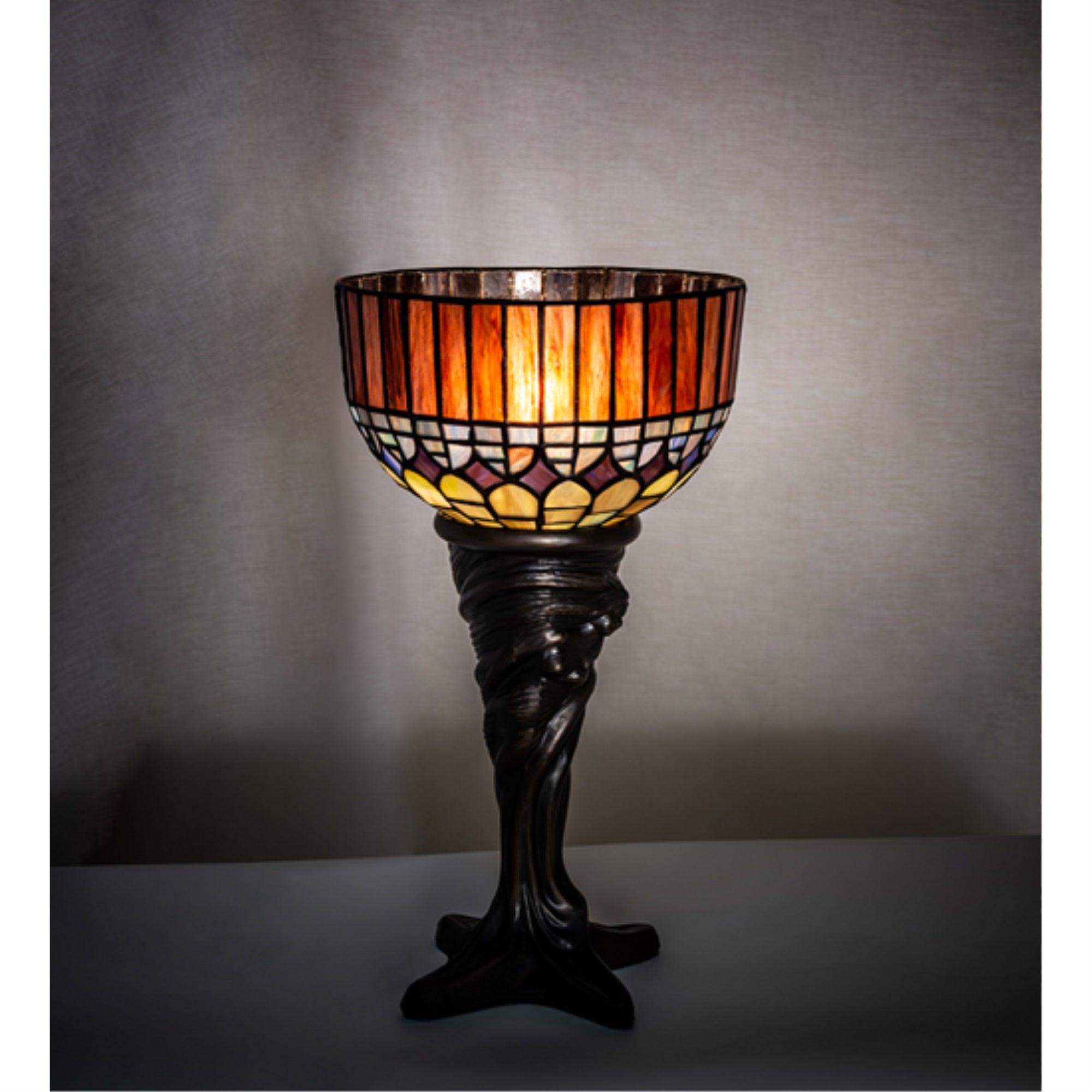 15 inch High Tiffany Candice Mini Lamp