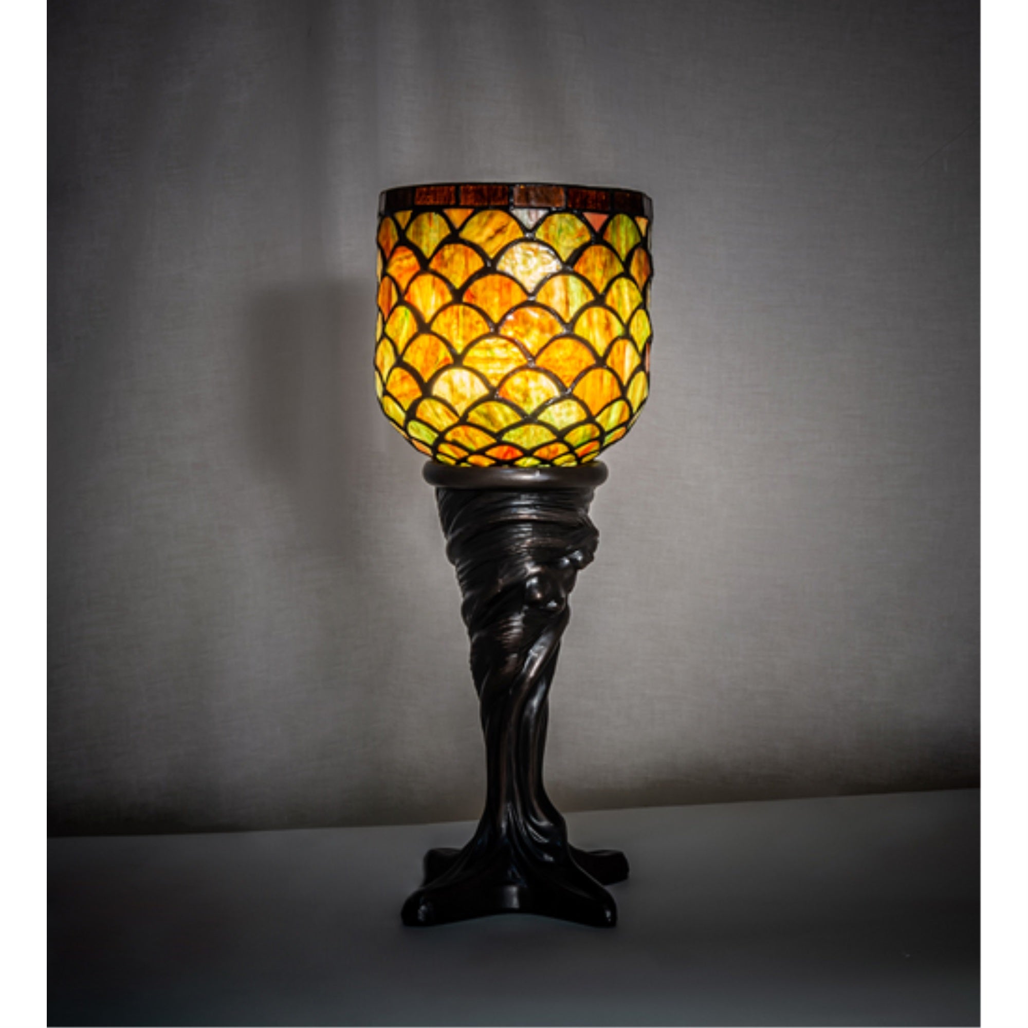 16 inch High Acorn Mini Lamp